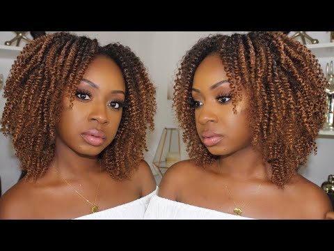 Crochet Hair from Amazon! Crochet Braids Tutorial| Amazon Crochet Hair, Crochet Hair Tutorial