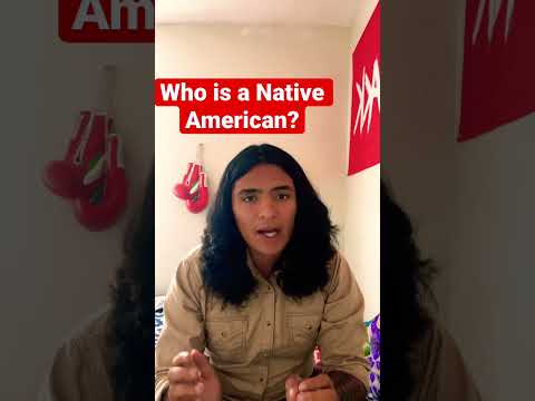 Who is a Native American?