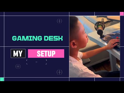 Kid's Gaming Desk Setup - The Future of Productivity