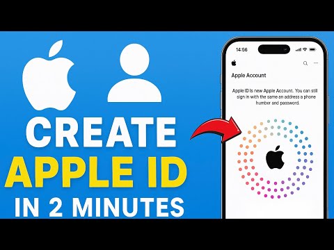 How To Create a New Apple Account (AppleID) – Step-by-Step!#online