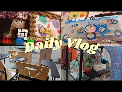 A day in my life☘️ cleaning and organizing room🎀 A day out🌷