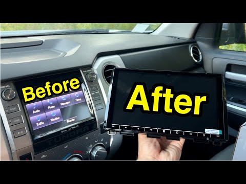 Toyota Tundra aftermarket head unit setup & review - Dasaita Android 13