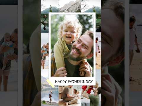 Father's Day Edit Tutorial | Filmora Mobile #filmora #edit #fathersday