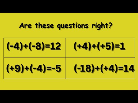 Most common mistakes related to addition of integers | rules for adding integers| maths climber