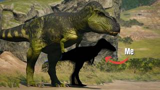 I played a smaller, faster version of the T-Rex