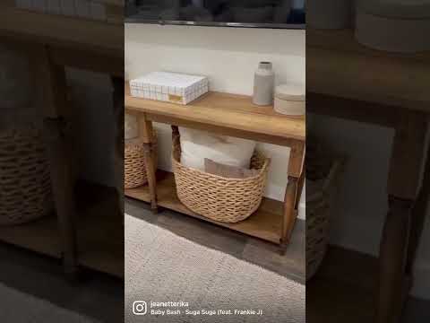 How I decorated my tv console using target and Amazon products