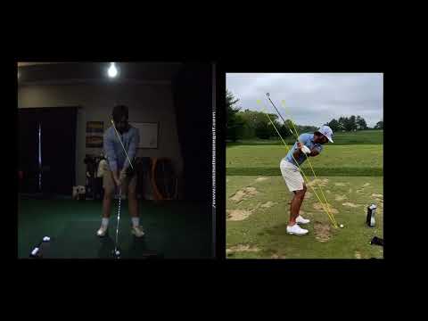 V1 Golf Lesson Recap with very common swing faults.