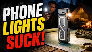 Stop Using Your Phone! Get A Real EDC LED Flashlight