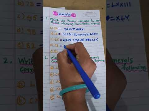 Roman Numerals (part 3)