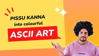 Programming @PissuKanna into colourful ASCII art #asmr #asmrprogramming #speedcoding