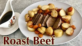 Roast Beef recipe/ How To Make Roast Beef And Vegetables Recipe/ Roast dinner recipe