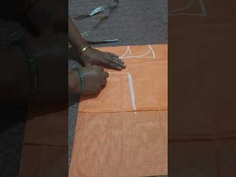 Blouse cutting karne ka Tarika|simple blouse kaise cutting Karen|how to simple blouse cutting#shorts