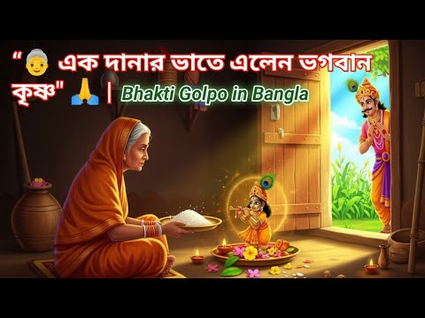 ভক্তির শক্তি | ভাতের দানার আশ্চর্য কাহিনি Emotional & Heart Touching Bangla Story |Bengali New Story