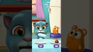 TOM AAH OOH CHALLENGE 😂 #funny #anxiety #loop  #cartoon #mytalkingtom2 #animation #meme #catlover
