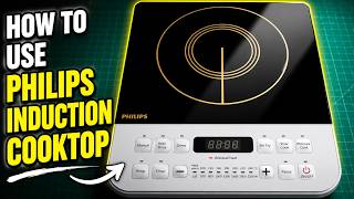 Philips Viva Collection Induction Cooktop HD4928 Review | Detailed video on How To Use it