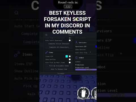 BEST FORSAKEN SCRIPT #fullscript #minecraft #roblox #discord #scripting #games #bladeballscript