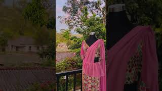 “The evening sky draped in a pink saree of clouds.”#SriLankaFashion #BridalWear #PartyWear