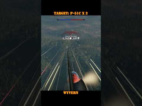 #WarThunder - Wyvern take out 2 x P-51C! #sabaton #gaming