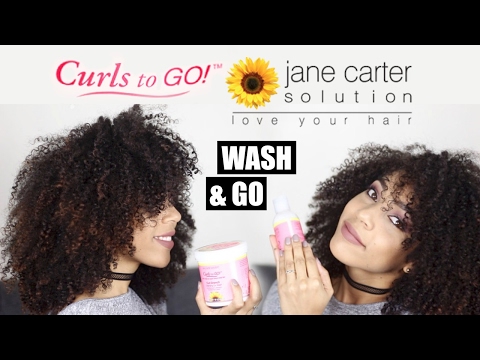 Super Defined Wash & Go for Curly & Coily Hair | Jane Carter Curls to Go!