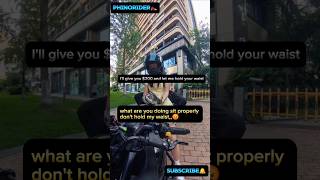 Girls Can do anything for money💲,,🔥🏍️#biker #ktm #motovlog #couple #love #phinorider