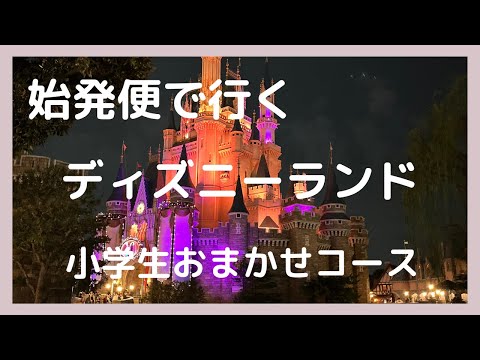 【秋のディズニーランド】小学生が気ままに回った結果。混雑日のディズニーランド