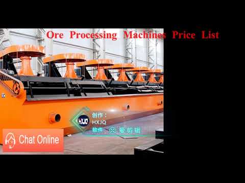 Ore Processing Machines