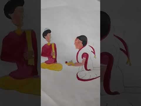 জামাই ষষ্ঠী স্পেশাল আঁকা