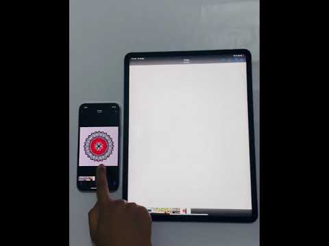 YouTube short videos||Drawing transition || iPad procreate ||Mandala art