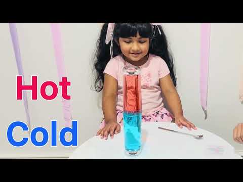 Cool Science Trick: Warm Water vs Cold Water