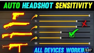 Aim Lock Trick in Free Fire🔥|New Headshot Trick Free Fire |Headshot Trick FF | New One tap Trick