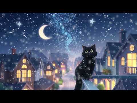 Midnight the Dream Cat | Magical Bedtime Story for Kids | Sleep Meditation Tale🌌🐾