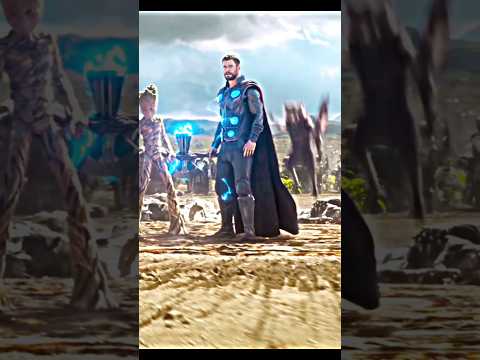 Thor entry in (infinity war) #marvel #trendingshorts #thor #viralshorts #shorts #infinitywar #stetus