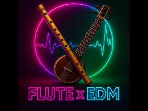🌌🎧 Cinematic EDM 🎶 | Flute 🎵 & Sitar  with Bass 🔥#EDM 🎧#Flute #Sitar 🎸 #IndiaEDM 🇮🇳 #kantara #shorts