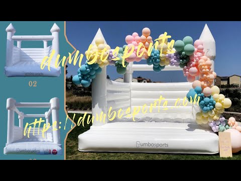 Wedding bounce house