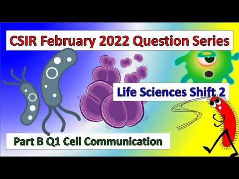 Part B Question 1 II CSIR February 2022 Shift 2