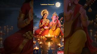 Maa Lakshmi & Lord Ganesha Blessings | Lakshmi Ganesh Puja | Diwali Special 2025 #shorts #laxmipuja