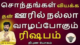 Rishabam Rasi | ரிஷபம் ராசி | Nibuna yogam Palan | நிபுண யோகம் | Rasipalan | Jothidam Aanmegam Today