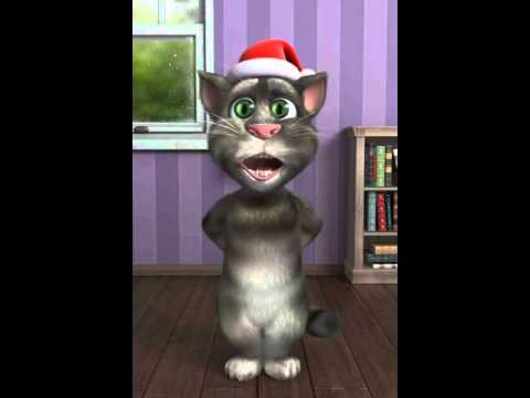 Talking Tom sings Jingle Bells