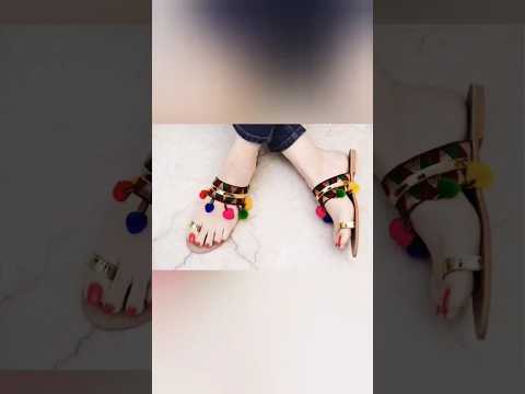 latest kolapurijuttidesignsfor women#flats#sandals#shoes #footwear#heels #shorts#ytshorts #2024