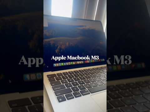 MacBook Air 16 GB| Silver Legendary color unboxing| 2024 Edition Mac Apple#viralvideo #youtubeshorts