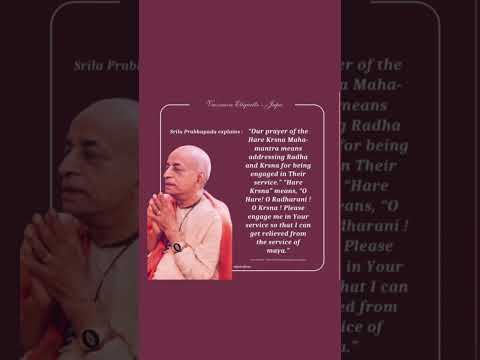 chant Hare Krishna and be Happy  #krishnaconsciousness #jaijaishreeradhe #radhikadas