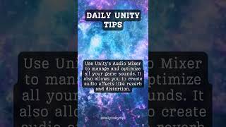 How can I optimize audio in unity? #FreeTutorials#UnityTips#UnityCommunity#GameDevTips