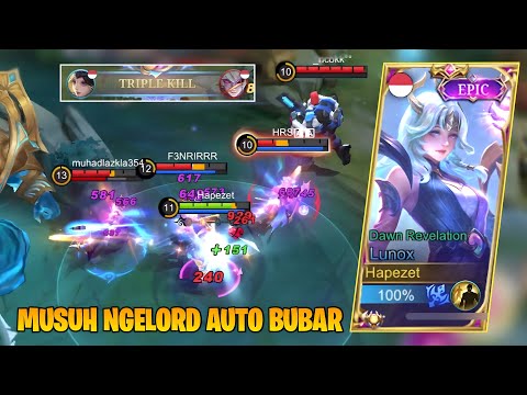 23 Kills! This is Why Lunox is a Good Mage for Team Fight | Mobile Legends