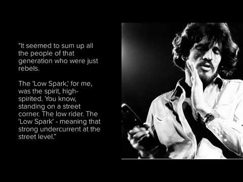 Celebrating 50 Years Of 'The Low Spark Of High Heeled Boys'