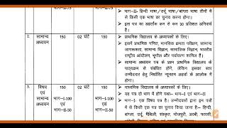 BIHAR Super TET Syllabus Update 2023  #bihar