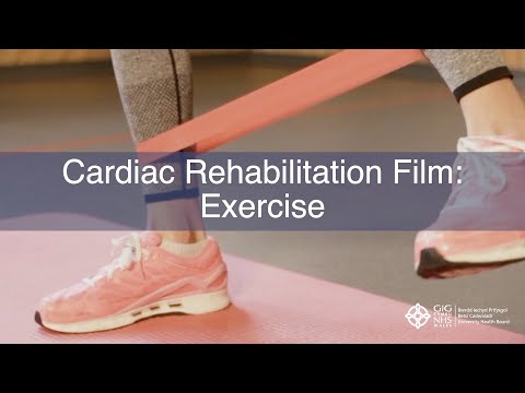 BCUHB Cardiac Rehabilitation: Physical Activity and Exercise (English Subtitles)