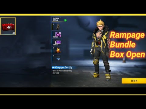 Rampage Bundle Box Open Just see my luck 👈👈👍