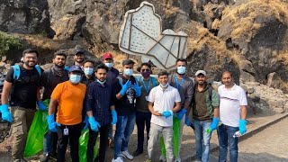 #pune #sinhagadfort Cleaning #csractivity #2022  - गढ किल्ले स्वच्छता अभियान