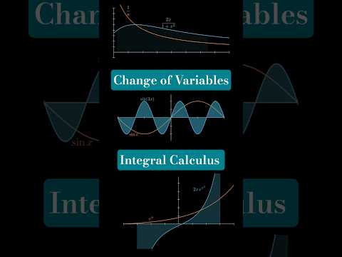 Substitution Techniques in Integral Calculus (Change of Variables) #math #physics #tipsandtricks