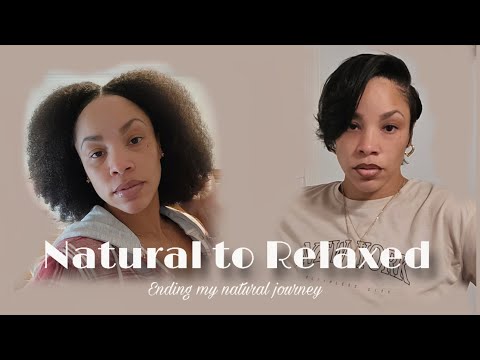 From Natural to Relaxer & A Long Pixie ft. Nairobi Sensitive Scalp Relaxer
